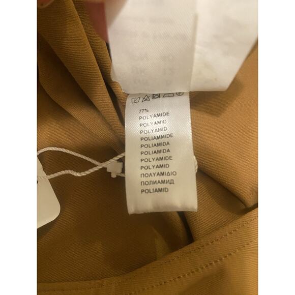 NWT Eres Close Up Mirella Braid Trimmed Swimsuit Shammy Brown France Designer - Picture 9 of 9